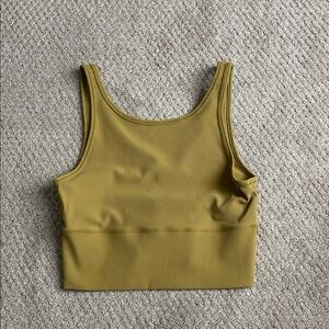 Lululemon ribbed Crop top